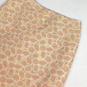 Gold and Peach Merona Pencil Skirt